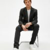 Koton Woven Trousers with Buttons and Pockets.