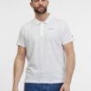 Krémes férfi póló vászonnal Pepe Jeans Faren - Férfi