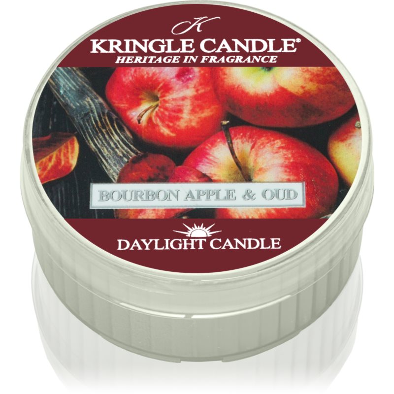 Kringle Candle Bourbon Apple & Oud teamécses 42 g-ár