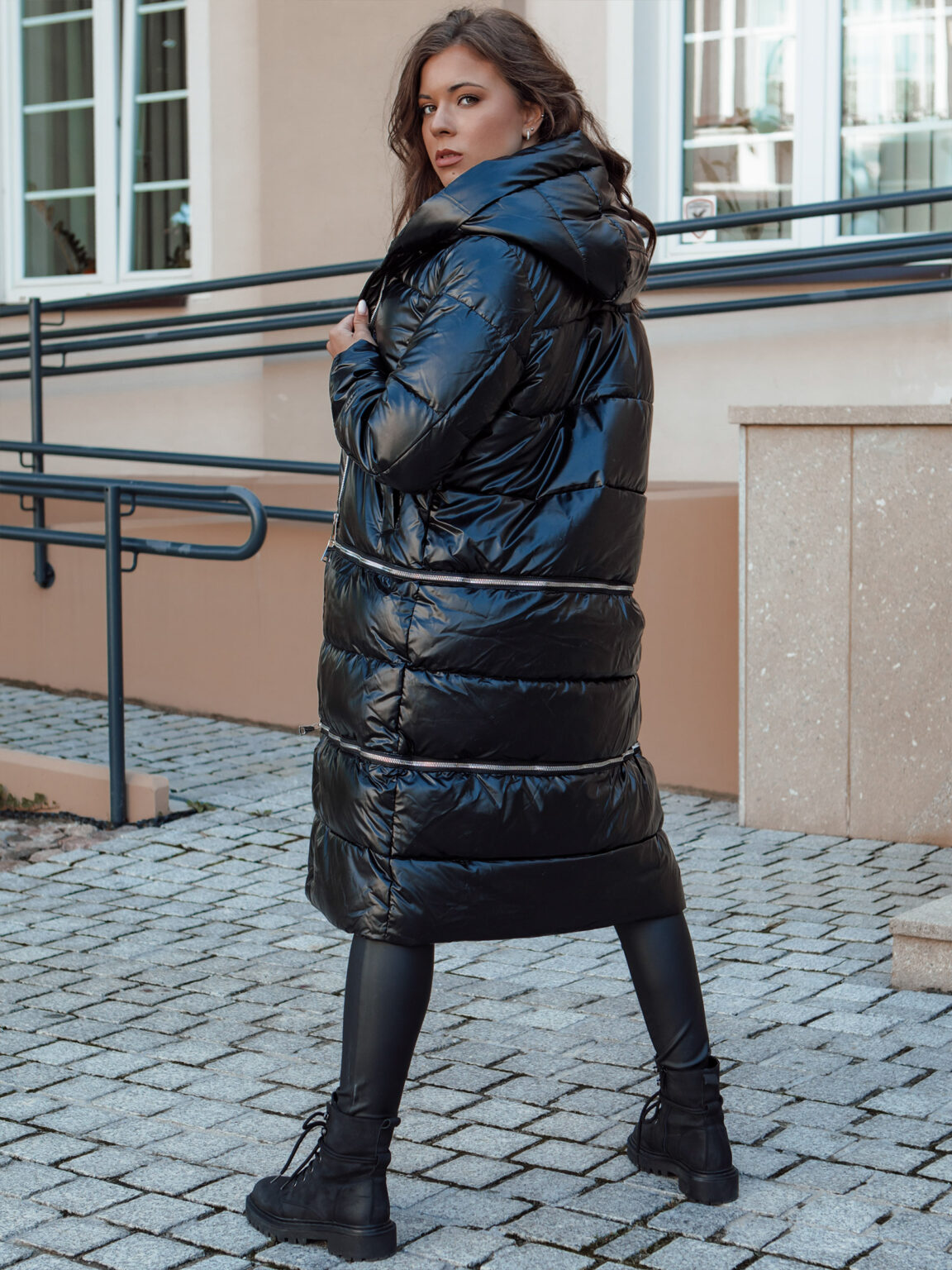 Kurtka damska SHANEE PREMIUM czarna Dstreet
