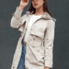 Kurtka damska parka FASHLOVE szara Dstreet