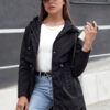 Kurtka damska parka GLAMJACKET czarna Dstreet