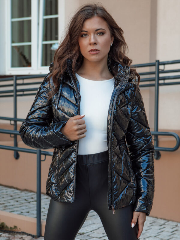 Kurtka damska pikowana PATIS czarna Dstreet