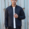 Kurtka męska bomber jacket granatowa Dstreet