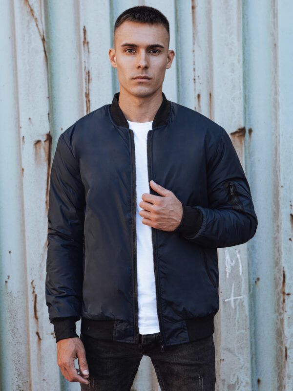 Kurtka męska bomber jacket granatowa Dstreet