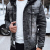 Kurtka męska jeansowa czarna Dstreet
