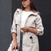Kurtka parka damska STYLE QUEEN szara Dstreet