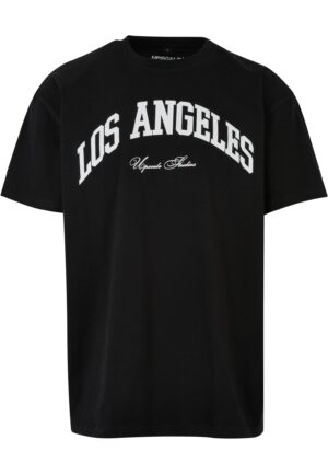 L.A. College Oversize T-shirt in black