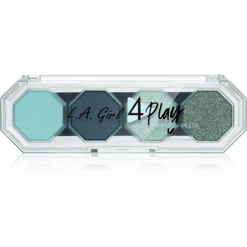 L.A. Girl Cosmetics 4 Play szemhéjfesték paletta árnyalat All Nighter 3.2 g-ár