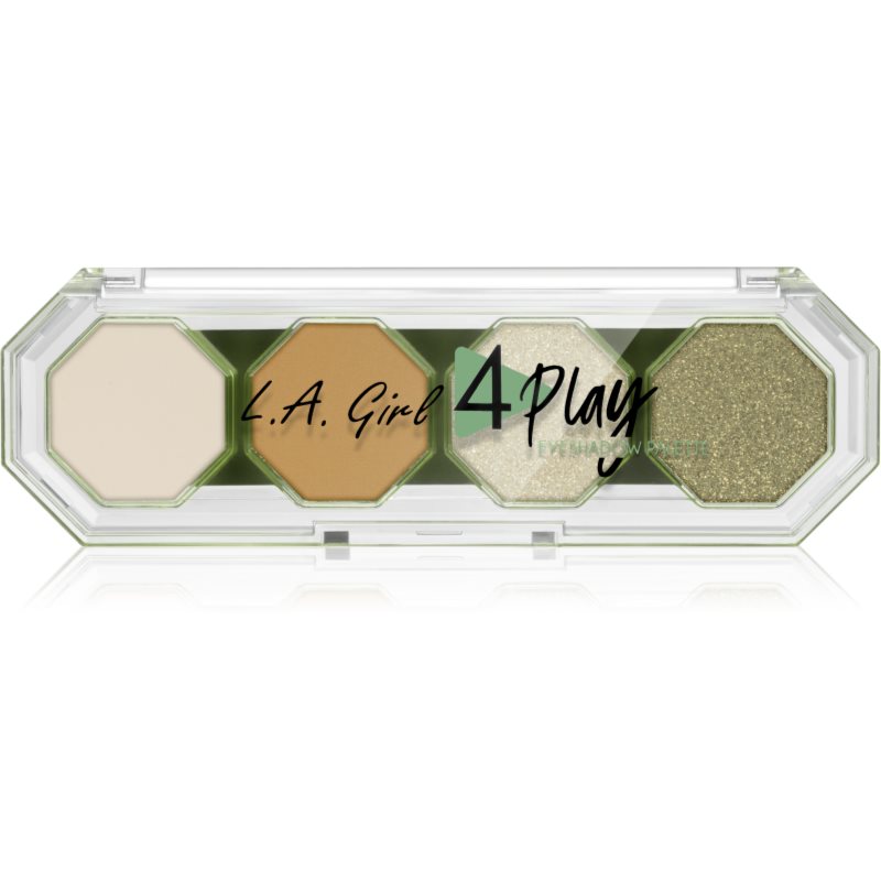 L.A. Girl Cosmetics 4 Play szemhéjfesték paletta árnyalat Cowgirl 3.2 g-ár