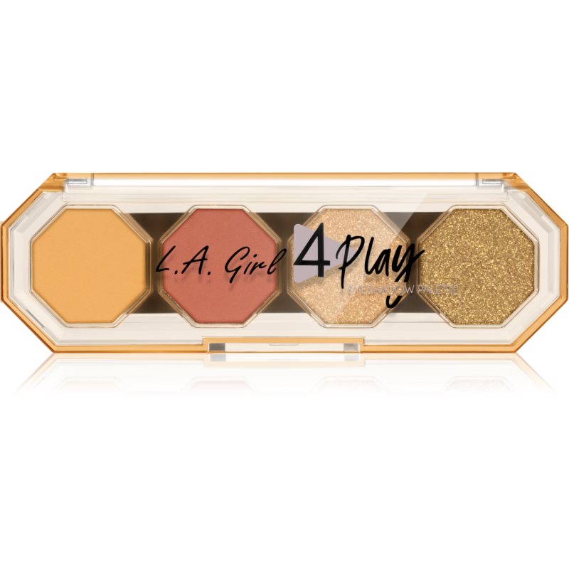 L.A. Girl Cosmetics 4 Play szemhéjfesték paletta árnyalat Juicy 3.2 g-ár