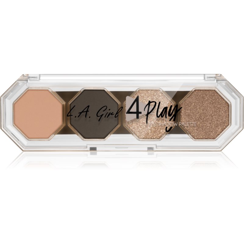 L.A. Girl Cosmetics 4 Play szemhéjfesték paletta árnyalat Seduce 3.2 g-ár