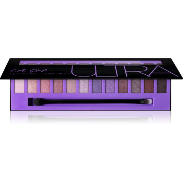L.A. Girl Cosmetics Beauty Brick Collection szemhéjfesték paletta árnyalat Ultra 12 g-ár