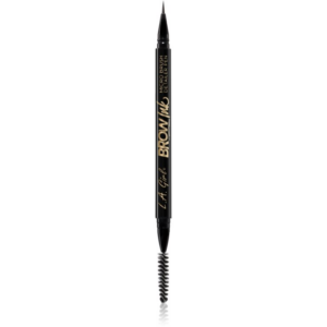 L.A. Girl Cosmetics Brow Ink szemöldök fixáló kefével árnyalat Dark Brown 0.45 ml-ár