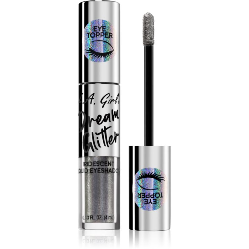 L.A. Girl Cosmetics Dream Glitter Folyékony csillámos szemhéjfesték árnyalat Aura 4 ml-ár