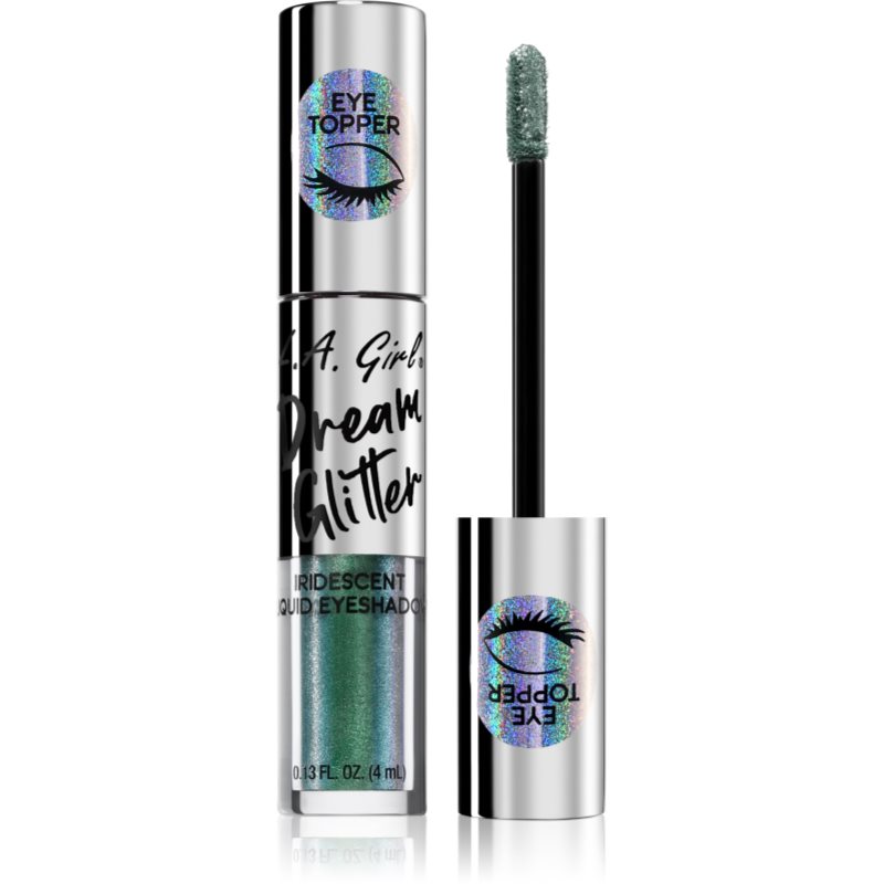 L.A. Girl Cosmetics Dream Glitter Folyékony csillámos szemhéjfesték árnyalat Cha-Ching 4 ml-ár