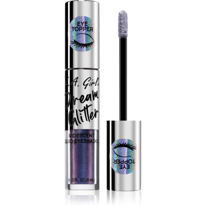 L.A. Girl Cosmetics Dream Glitter Folyékony csillámos szemhéjfesték árnyalat Meteo Shower 4 ml-ár