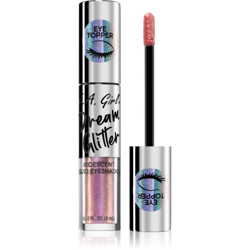 L.A. Girl Cosmetics Dream Glitter Folyékony csillámos szemhéjfesték árnyalat Sugar High 4 ml-ár