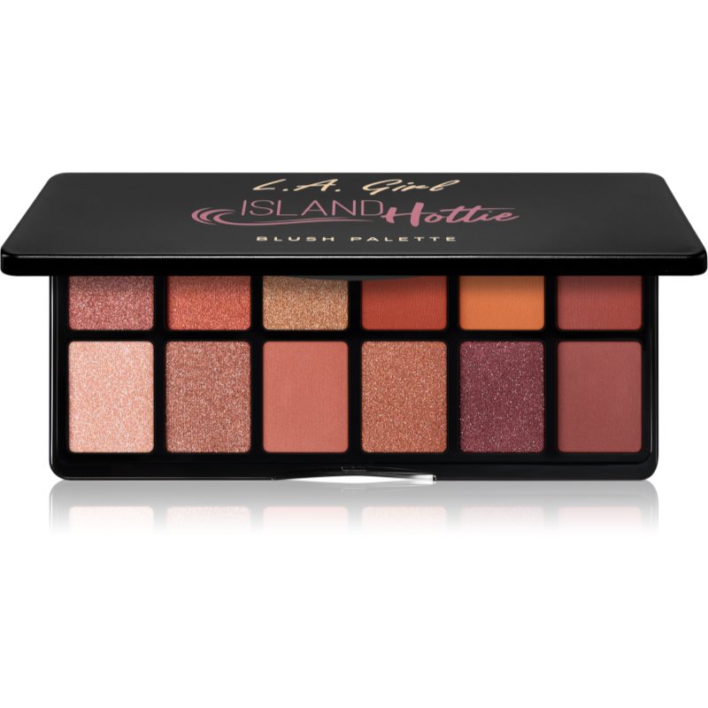L.A. Girl Cosmetics Fanatic szemhéjfesték paletta árnyalat Get Feverish 12x1 g