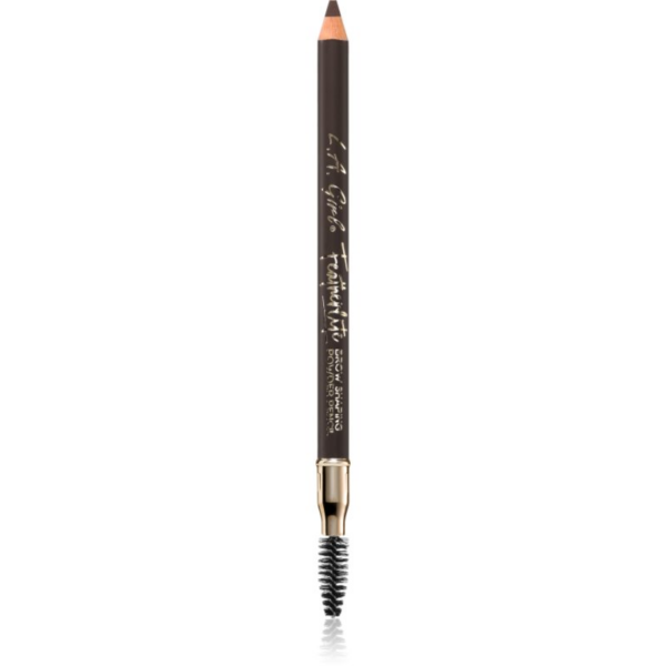 L.A. Girl Cosmetics Featherlite tartós szemöldök ceruza kefével árnyalat Dark Brown 1.1 g-ár