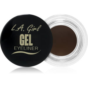 L.A. Girl Cosmetics Gel Eyeliner tartós zselés szemhéjtus árnyalat Rich Chocolate Brown 3 g-ár