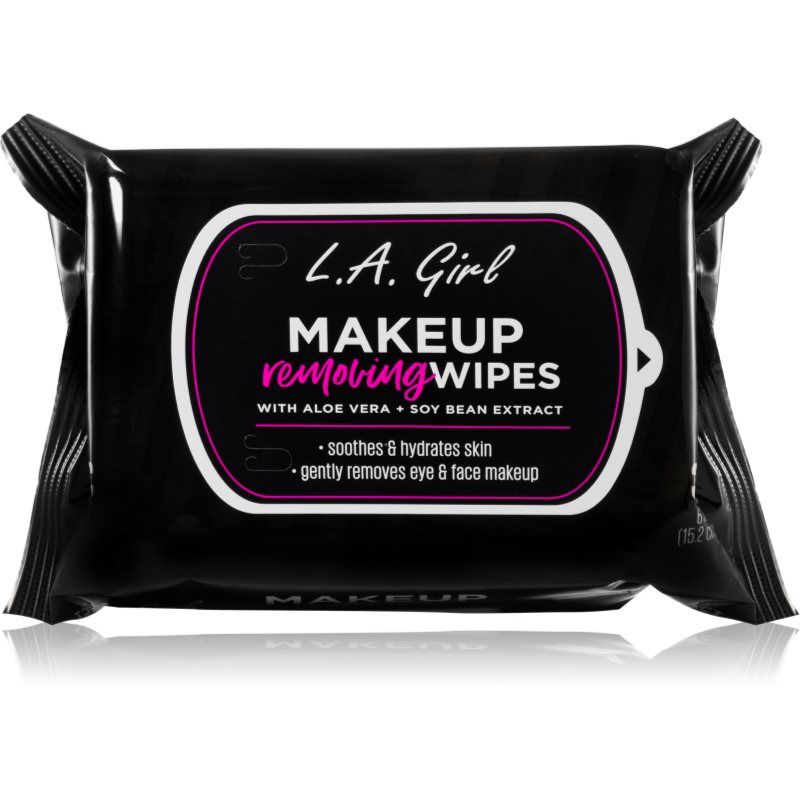 L.A. Girl Cosmetics Makeup Removing Wipes Sminkeltávolító kendők 30 db-ár