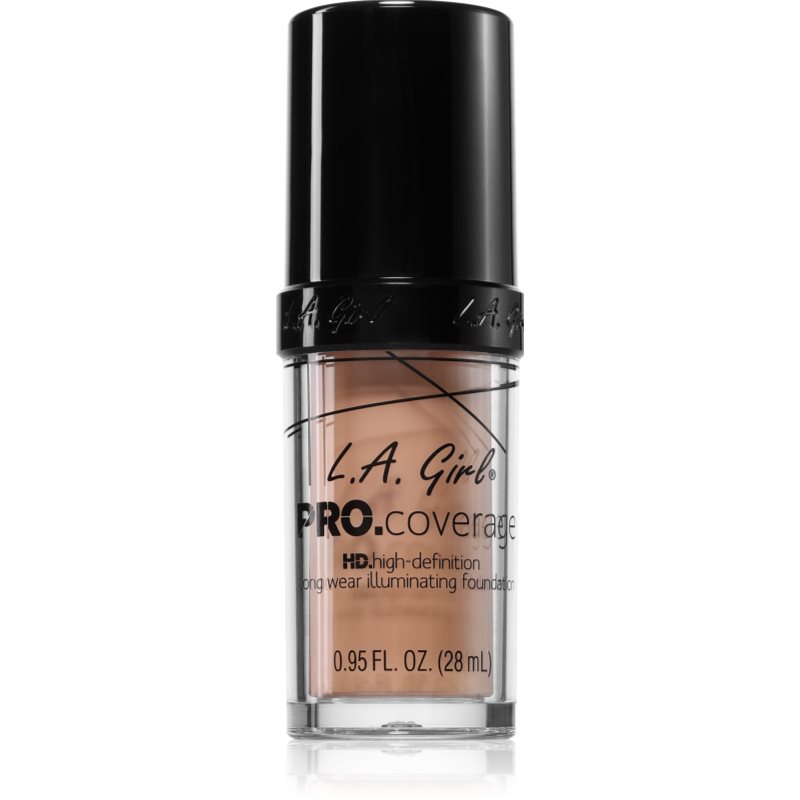 L.A. Girl Cosmetics PRO. Coverage frissítő folyékony make-up árnyalat Fair 28 ml-ár