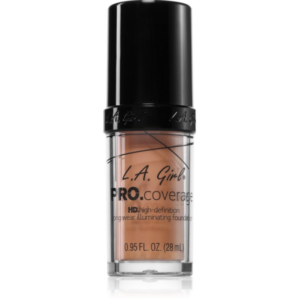 L.A. Girl Cosmetics PRO. Coverage frissítő folyékony make-up árnyalat Nude Beige 28 ml-ár