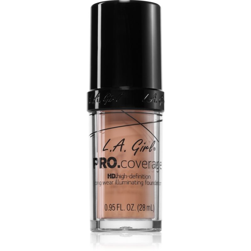 L.A. Girl Cosmetics PRO. Coverage frissítő folyékony make-up árnyalat Porcelain 28 ml-ár