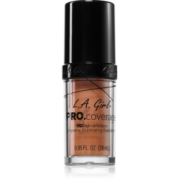 L.A. Girl Cosmetics PRO. Coverage frissítő folyékony make-up árnyalat Soft Honey 28 ml-ár