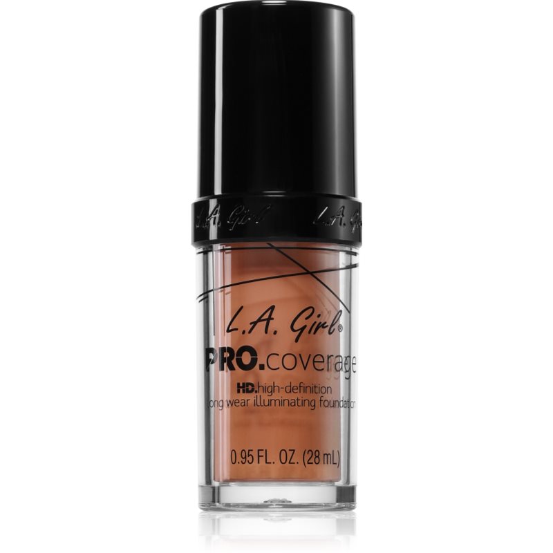 L.A. Girl Cosmetics PRO. Coverage frissítő folyékony make-up árnyalat Tan 28 ml-ár