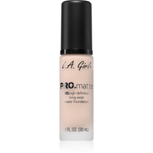 L.A. Girl Cosmetics PRO. Matte HD tartós alapozó matt hatással árnyalat Ivory 30 ml