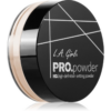 L.A. Girl Cosmetics PRO. Powder mattító fixáló púder árnyalat Banana Yellow 5 g-ár