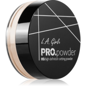 L.A. Girl Cosmetics PRO. Powder mattító fixáló púder árnyalat Banana Yellow 5 g-ár