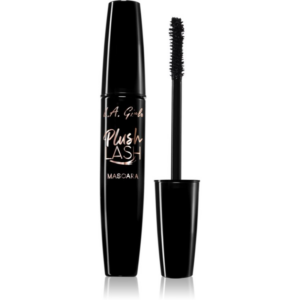 L.A. Girl Cosmetics Plush Lash dúsító és göndörítő szempillaspirál árnyalat Blackest Black 10 g-ár