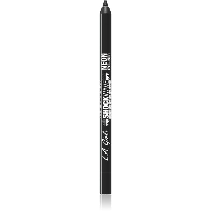 L.A. Girl Cosmetics Shockwave tartós zselés szemhéjtus árnyalat Blackout 1.2 g