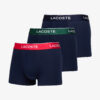 LACOSTE 3-Pack Casual Cotton Stretch Boxers Navy S-alacsony-ár