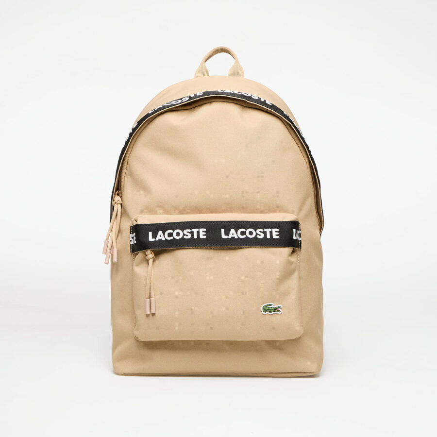 LACOSTE Backpack Tape Viennois Universal-alacsony-ár