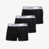 LACOSTE Cotton Stretch Trunk 3-Pack Black M-alacsony-ár