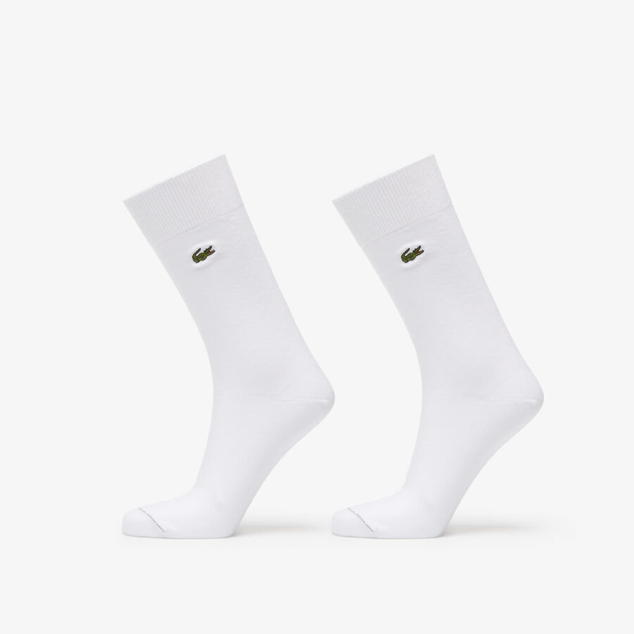 LACOSTE Socks White 43-46-alacsony-ár
