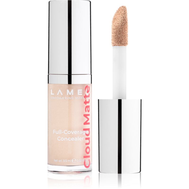 LAMEL Cloud Matte magas fedésű korrektor a szem köré árnyalat 03N 9.5 ml
