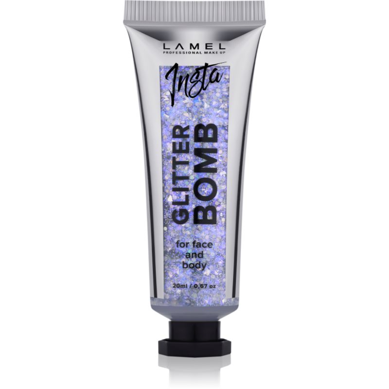 LAMEL Insta Glitter Bomb csillámok arcra és testre #401 20 ml-Ár