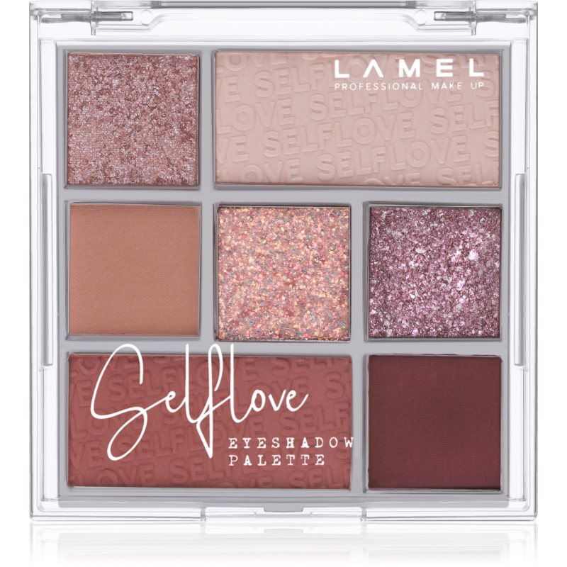 LAMEL Insta Selflove szemhéjfesték paletta #401 8