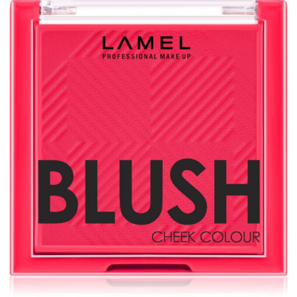 LAMEL OhMy Blush Cheek Colour kompakt arcpirosító matt hatással árnyalat 407 3