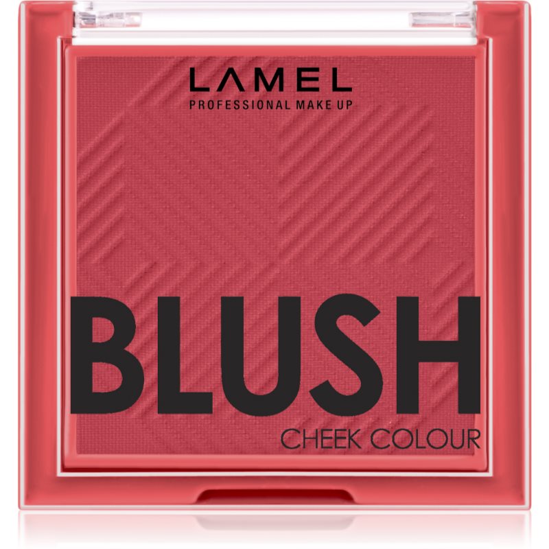LAMEL OhMy Blush Cheek Colour kompakt arcpirosító matt hatással árnyalat 408 3