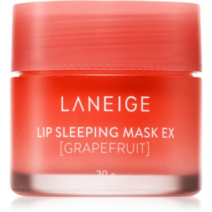 LANEIGE Lip Sleeping Mask EX éjszakai regeneráló maszk az ajkakra árnyalat Grapefruit 20 g-ár