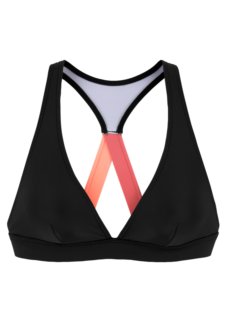LASCANA ACTIVE Sport bikini felső  fekete-Hungary
