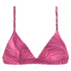 LASCANA ACTIVE Sport bikini felső  rózsaszín / bordó / fehér-Hungary