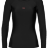 LASCANA ACTIVE Sport bikini felső  sötét narancssárga / fekete-Hungary