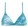 LASCANA ACTIVE Sport bikini felső  világoskék / benzin / fehér-Hungary